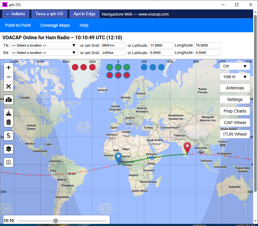 HF propagation conditions