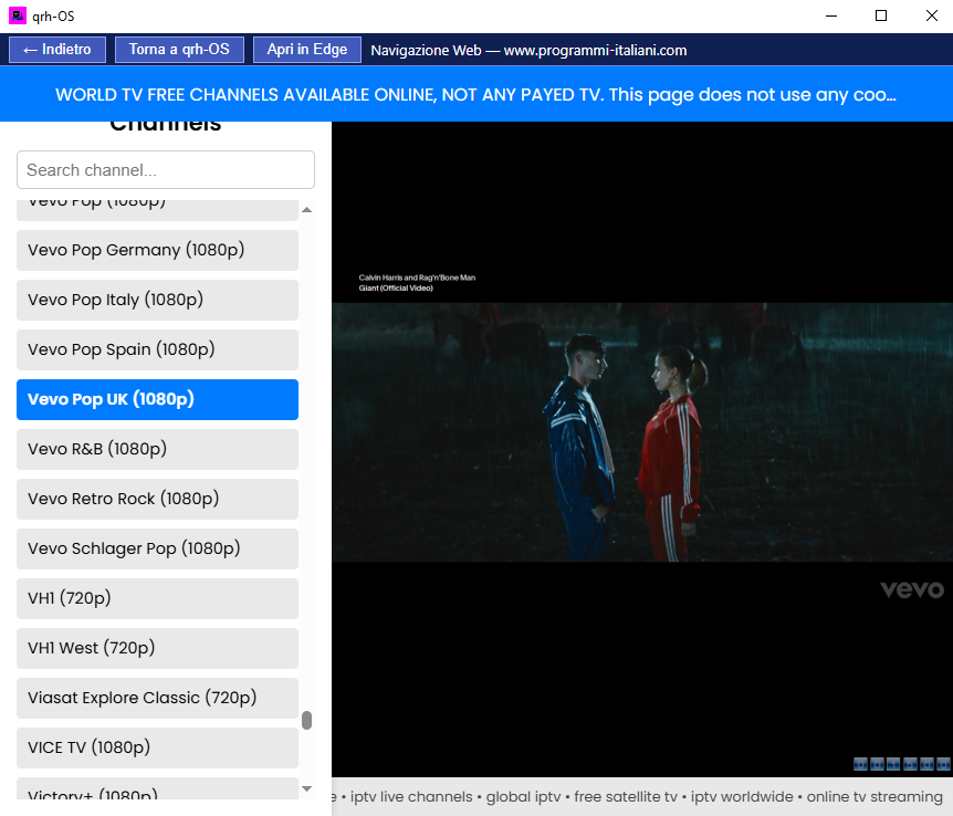 World TV IPTV player